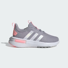 Load image into Gallery viewer, Adidas Racer 23 Kids Laces Grey/Pink
