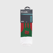 Load image into Gallery viewer, O'Neills Ion Midi Socks Red / Green / White