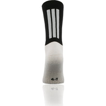 Load image into Gallery viewer, O'Neills Coolmax Midi sock Black/White. White sole