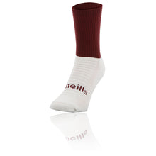 Load image into Gallery viewer, O'Neills Coolmax Midi Sock Maroon/White White Sole