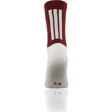 Load image into Gallery viewer, O'Neills Coolmax Midi Sock Maroon/White White Sole