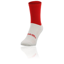 Load image into Gallery viewer, O'Neills Coolmax Midi Sock Red/Green White sole