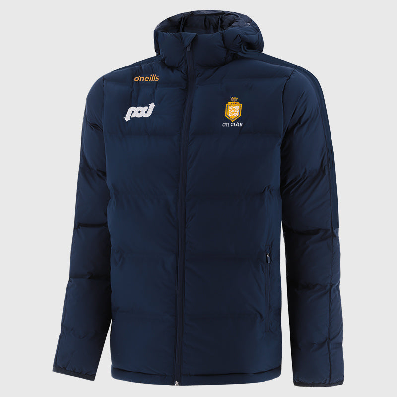 O'Neills Clare Gaa Hooded Padded Jacket Men's