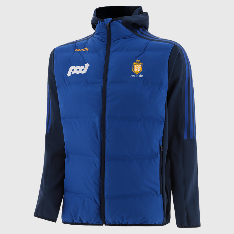 O'Neills Clare GAA LW Hooded Padded Jacket