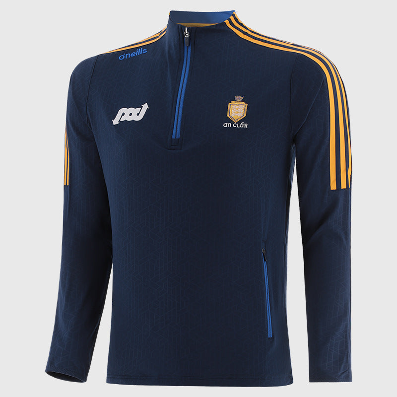 O'Neills Clare Gaa Men's Half Zip Marine
