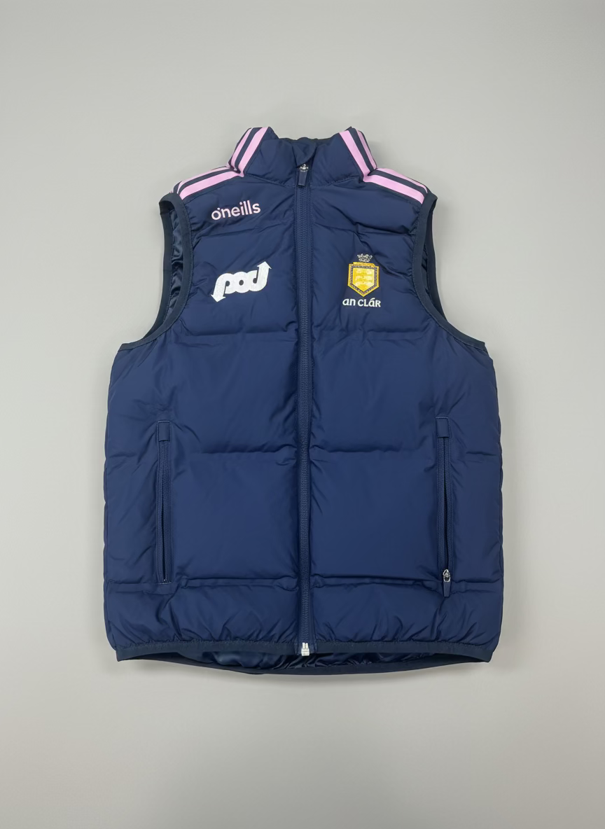 O'Neills Clare GAA Hydra Ladies Padded Gilet