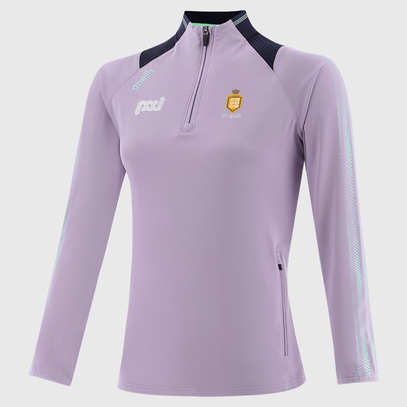 Clare Gaa O'Neills Dynamo Half Zip Ladies Purple