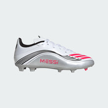 Load image into Gallery viewer, F50 MESSI LEAGUE FG/MG J FTWWHT/LUCRED/SILVMT
