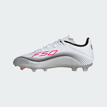 Load image into Gallery viewer, F50 MESSI LEAGUE FG/MG J FTWWHT/LUCRED/SILVMT
