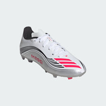 Load image into Gallery viewer, F50 MESSI LEAGUE FG/MG J FTWWHT/LUCRED/SILVMT
