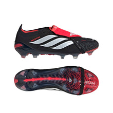 Load image into Gallery viewer, Predator Elite League Fold Over Tongue FG Mens Football Boots Black, Red, White
