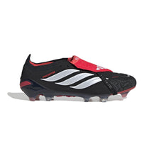Load image into Gallery viewer, Predator Elite League Fold Over Tongue FG Mens Football Boots Black, Red, White
