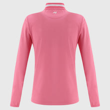 Load image into Gallery viewer, O&#39;Neill&#39;s Clare GAA Nepal Ladies Half Zip Top Pink/White
