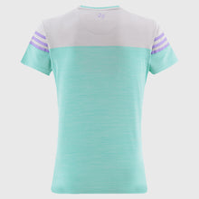 Load image into Gallery viewer, O'Neills Clare GAA Women's Sedona T-Shirt Green / White / Purple
