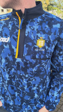 Load and play video in Gallery viewer, O'Neills Clare Gaa Imperium Half Zip Fleece Blue / Navy
