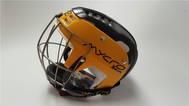 Mycro Black/Amber Helmet