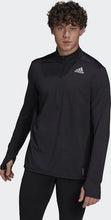 Load image into Gallery viewer, Adidas Mens Half Zip Own the Run BLACK
