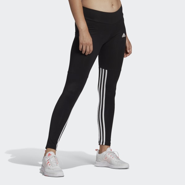 Adidas Essentials Cut 3 Stripe Leggings