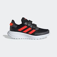 Adidas Tensaur Black/red Velcro Kids